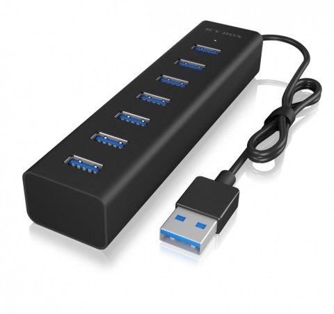 IB-HUB1700-U3 7-Port USB HUB+zasilacz