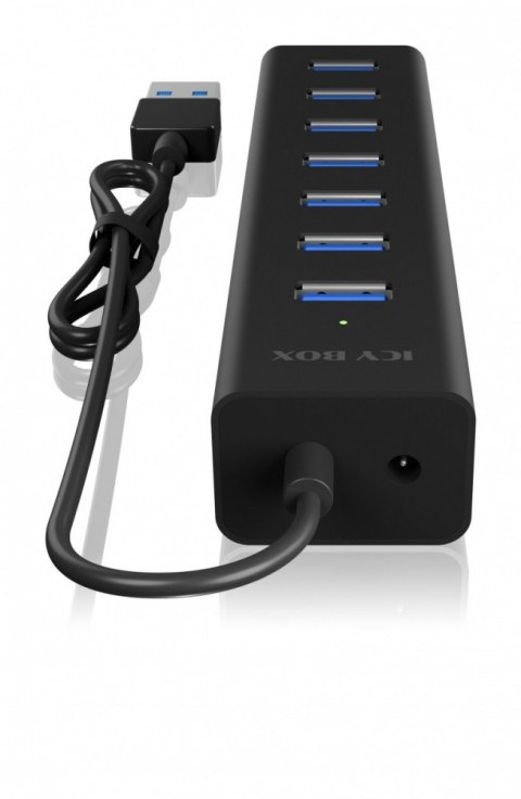 IB-HUB1700-U3 7-Port USB HUB+zasilacz