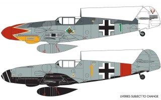 Model pastikowy Messerschmitt BF109G-6 1/72