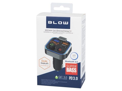 Transmiter FM Bluetooth 5.1+Qc3.0