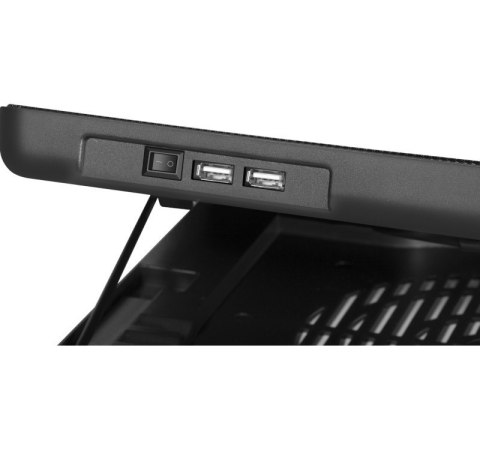 Podstawka chłodząca pod laptopa NS-501 metalowa 15.6"-17"