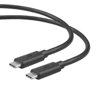 Kabel USB C-USB C 1m 100W 5Gbps USB 3.1 czarny