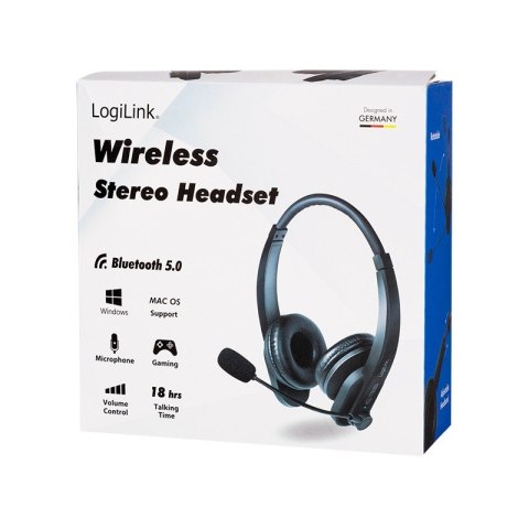 Słuchawki stereo Bluetooth z mikrofonem