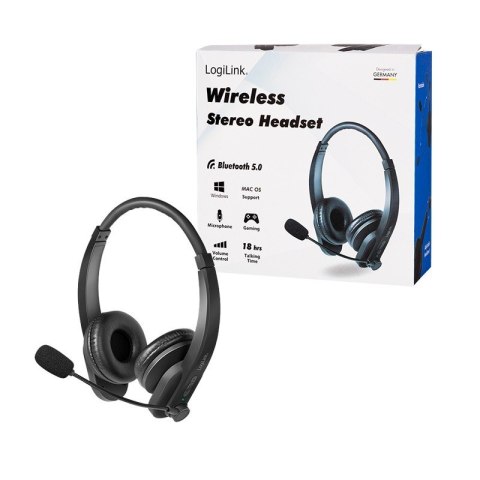 Słuchawki stereo Bluetooth z mikrofonem