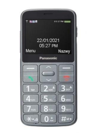 Telefon dla seniora KX-TU160 szary