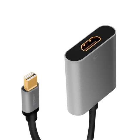 Adapter mDP do HDMI 4K 60Hz, aluminium 0.15m