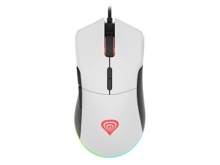 Mysz Krypton 290 6400DPI podświetlenie RGB Biała