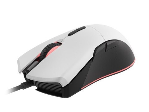 Mysz Krypton 290 6400DPI podświetlenie RGB Biała