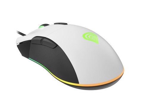 Mysz Krypton 290 6400DPI podświetlenie RGB Biała