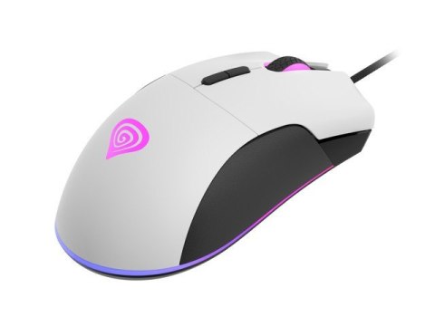 Mysz Krypton 290 6400DPI podświetlenie RGB Biała