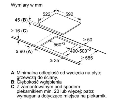 Płyta ceramiczna PKE611FP2E