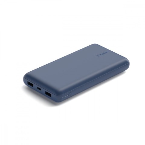 PowerBank 20 000mAh 15W USB-A/USB-C niebieski