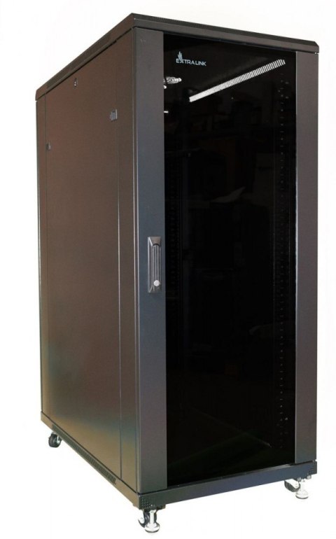 Szafa rack 37U 800x800mm czarna stojąca