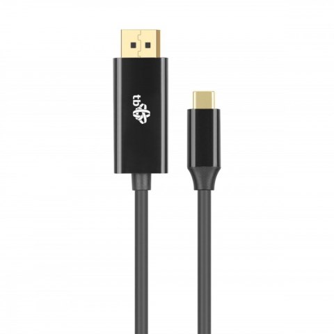 Kabel USB C - Displayport 2m czarny