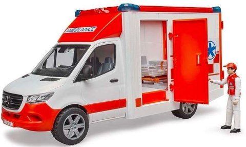 Pojazd Mercedes-Benz Sprinter Ambulans z figurką i modułem