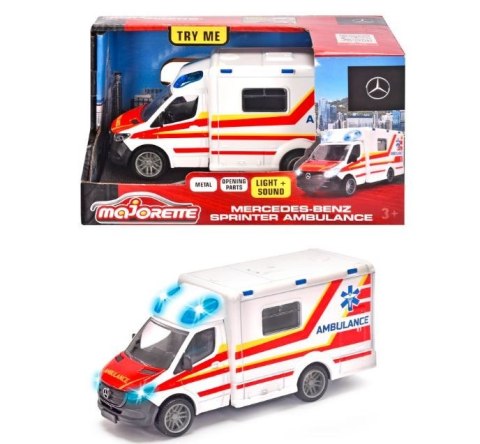 Pojazd Majorette Grand Mercedes ambulans 12,5 cm