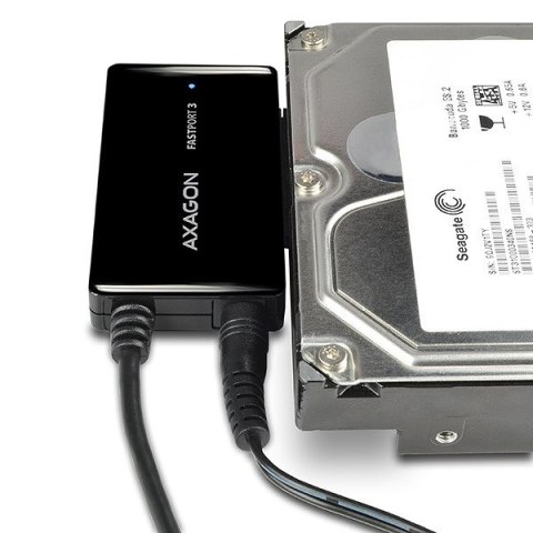 ADSA-FP3 Adapter USB 3.2 Gen 1 - SATA 6G HDD FASTport3 (2.5", 3.5", 5.25") w tym zasilacz