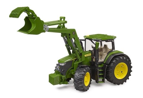 Traktor John Deere 7R 350 z ładowaczem