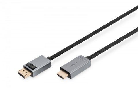 Kabel adapter DisplayPort - HDMI 4K 30Hz DP/HDMI M/M 1,8m