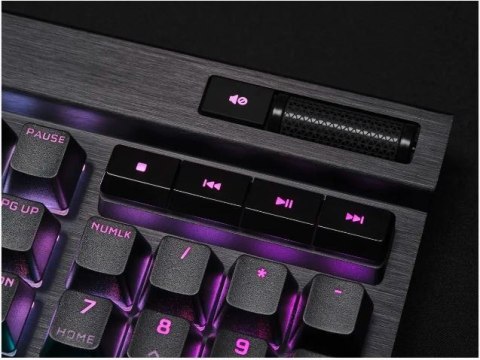 Klawiatura przewodowa K70 RGB Pro Black PBT Keycaps