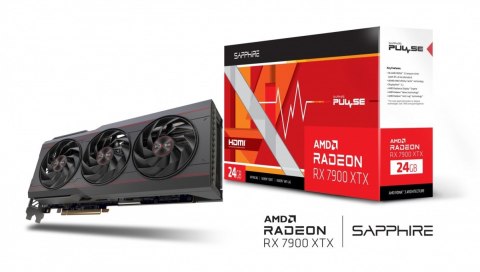 Karta graficzna Radeon RX 7900 XTX Pulse 24GB DDR6 384bit 2DP/2HDMI