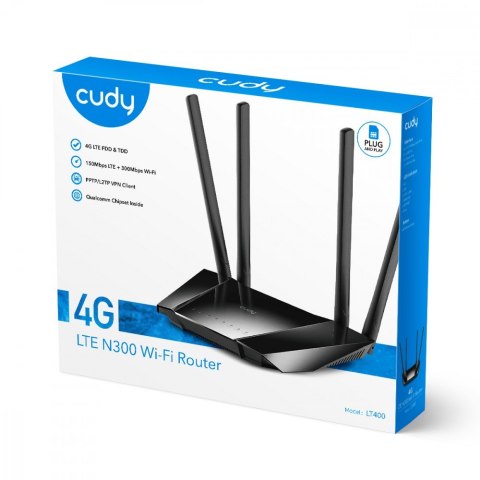 Router LT400 N300 4G LTE SIM