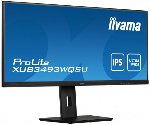 Monitor 34 cale XUB3493WQSU IPS,UWQHD,DP,HDMI,HAS(150mm)