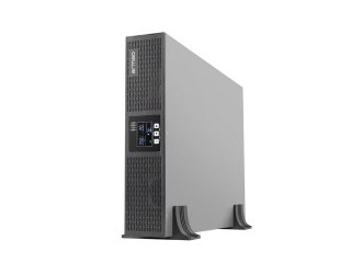 Zasilacz awaryjny UPS On-Line 2000VA LCD Rack 6 x IEC C13 USB-B metalowa obudowa