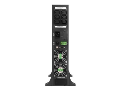 Zasilacz awaryjny UPS On-Line 2000VA LCD Rack 6 x IEC C13 USB-B metalowa obudowa