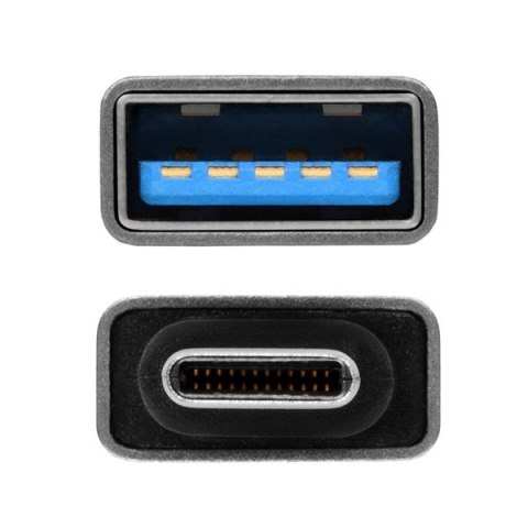 RUCM-AFA Redukcja, USB 3.1 Type-C męska -> Type-A żeńska ALU