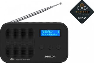 Radio przenośne cyfrowe DAB+ SRD 7200B