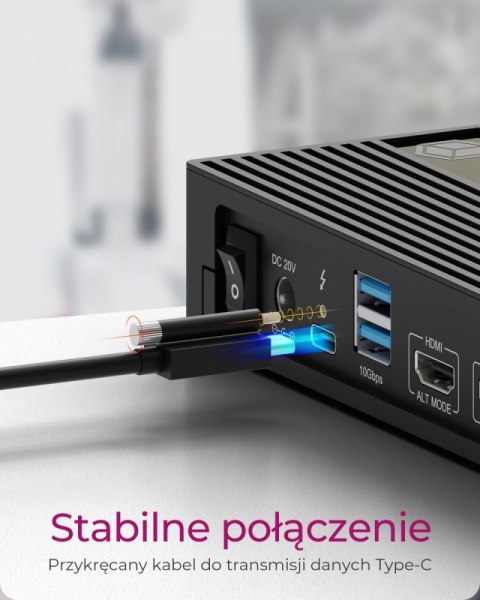 Stacja dokująca IB-DK2246-C 11in1,HDMI,DP,LAN,TYPE-C