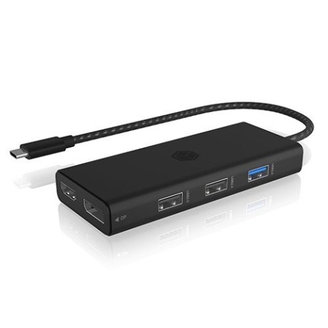 Stacja dokująca IB-DK4011-CPD 9in1,HDMI,DP,CR,TYPE-C