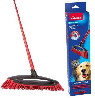 Vileda Pet Pro Szczotka do zamiatania sierści i włosów Always Clean