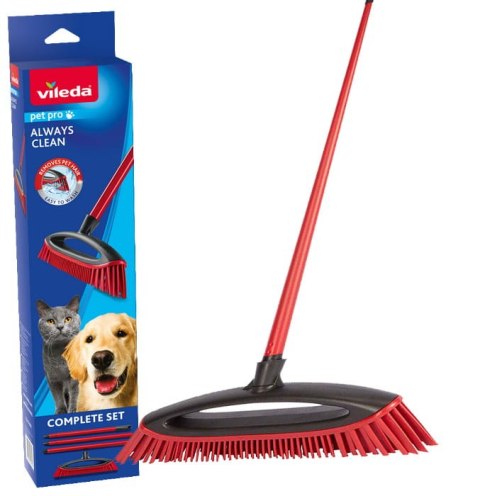 Vileda Pet Pro Szczotka do zamiatania sierści i włosów Always Clean