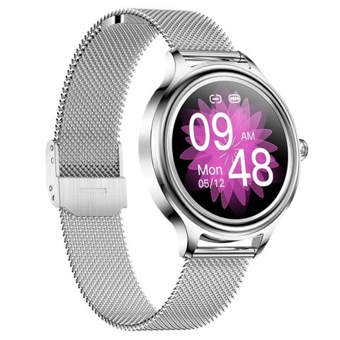 Smartwatch K3 1.09 cala 140 mAh srebrny