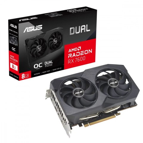 Karta graficzna Radeon RX 7600 V2 Dual OC 8GB GDDR6 128bit 3DP/HDMI