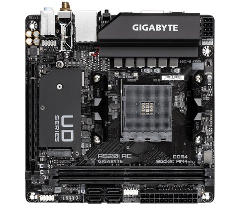 Płyta główna A520I AC AM4 2DDR4 DP/2HDMI mITX