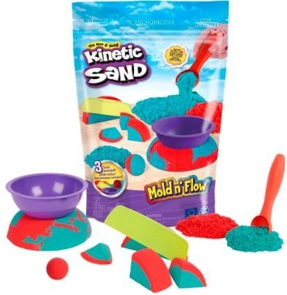 Kinetic Sand - Dwukolorowy piasek kinetyczny z akcesoriami