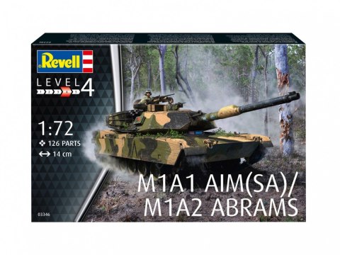 Model plastikowy M1A2 Abrams 1/72