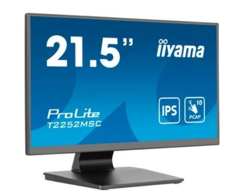 Monitor 22 cale T2252MSC-B2 10 PKT. POJ,IPS,HDMI,DP,2x1W,7H