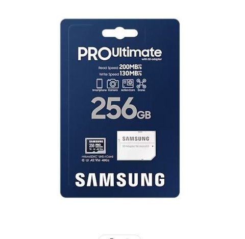 Karta pamięci microSD MB-MY256SA/WW Pro Ultimate 256GB + Adapter