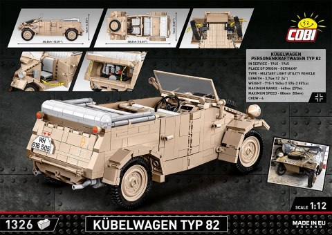 Klocki Kubelwagen Personenkraft wagen Typ 82