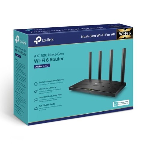 Router Archer AX12 AX1500 3LAN 1WAN