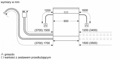 Zmywarka SMV2HVX02E 3 kosz