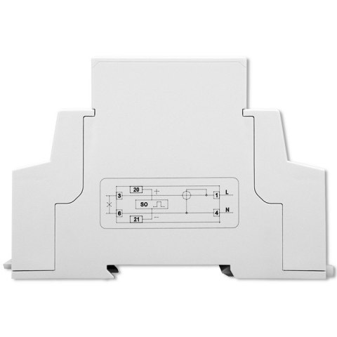 Jednofazowy elektroniczny licznik | miernik zużycia energii na szynę DIN | 230V | LCD | 2P | Slim