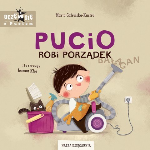 Książeczka Pucio robi porządek