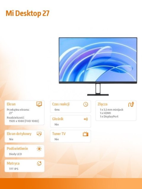 Monitor Mi Desktop 27