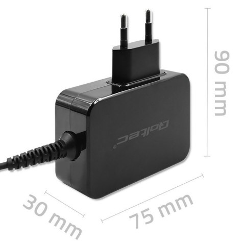 Ładowarka GaN Power Pro | 1xUSB-C | 65W | 5-20V | 3-3.25A | Czarna