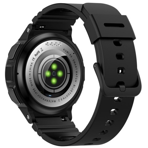 Smartwatch K6 1.3 cala 300 mAh czarny